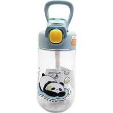 Esranın Dünyası Mavi Renk Tritan Matara, 500 ml Hacimle Pratik Kullanım