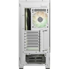 Esranın Dünyası Msı Mag Pano 110R Pz Whıte Temperli Cam 3X120MM 1X120MM Argb Fan Atx Beyaz Panoramik Gaming