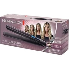 Esranın Dünyası Remington S6505 Pro-Sleek & Curl Seramik Saç Düzleştirici 150-230°C Isı Ayarı ile Hızlı