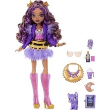 Esranın Dünyası Mor Renkli Marvel Temalı Aksesuar ile Clawdeen Bebek
