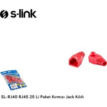 Esranın Dünyası RJ45 Konektör, 25 Adet Kırmızı Jack ile Kolay Bağlantı