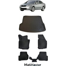 MatMaster Skoda Octavia 2011 Model 5d Premium Ekstra Havuzlu Paspas ve Bagaj Havuzu Set