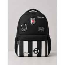 Başak Ersev Beşiktaş Dokuma Etiket ve Baskı Detaylı Okul Çantası KOD:26375