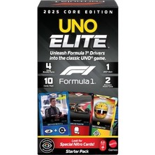 Esranın Dünyası Uno Elite F1 Kartlar Eğlenceli Oyun Başlangıç Paketi