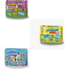 Pruva Ikon Cocuk Çılgın Bahçe+Parsın Maceraları+Oyuncak Oteli Hikaye Seti(3 Set)