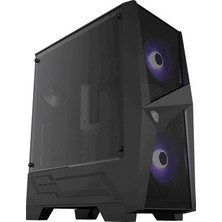 Esranın Dünyası Msı Mag Forge 100M Temperli Cam Rgb Atx Mid Tower