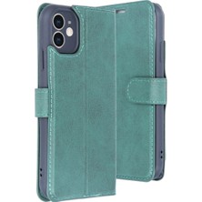 Royaleks Apple Iphone 11 Kılıf Trend S Plus Kapaklı Kılıf - Yeşil