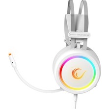 Esranın Dünyası Beyaz 7.1 Surround Oyuncu Kulaklığı, USB Bağlantılı