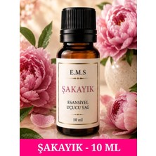 E.M.S Şakayık Uçucu Yağ Buhurdanlık Yağı Difüzör Esansı Oda Kokusu Şakayık Kokusu Mum Esansı 10 Ml.