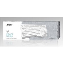 Esranın Dünyası A4 Tech FG1010 2.4g Beyaz Q Fn-Mm Klv+Optik Mouse