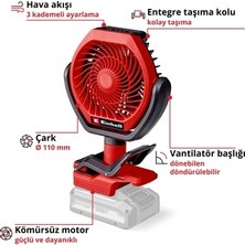 Esranın Dünyası Akülü Vantilatör Gc-Cf 18/110, 3 Hız Ayarı ile