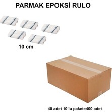 Esranın Dünyası Izmir Fırça Arge Toptan Parmak Epoksi Rulo Yedek 10 cm (10'LU)-400 Adet