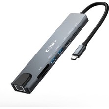 Esranın Dünyası Çevirici Hub, 8in1 Özellikli Hızlı Şarj ve 4K HDMI Bağlantısı