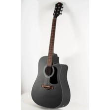Esranın Dünyası Elektro Akustik Gitar, 650 mm Uzunlukta ve Siyah Renkli Tasarım