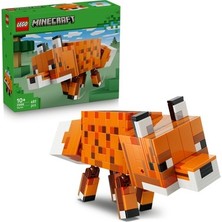 Esranın Dünyası Minecraft Tilki Yapım Seti, 10 Yaş ve Üzeri Için Dekoratif