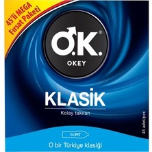 Esranın Dünyası Vanilya Aromalı 45'li Prezervatif - Geniş Başlık Tasarımı