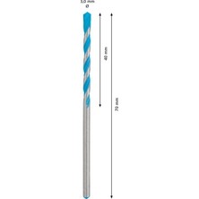 Esranın Dünyası 3 x 40 x 70 mm Delme Ucu, Uzun Ömürlü ve Yüksek Performans