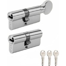 Esranın Dünyası Ikiz Barel Bilyalı Set - 68 mm Gri Renkli Mandallı Anahtar