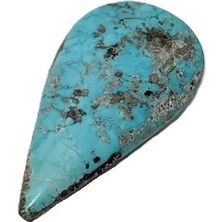 Hasyılmaz Doğal Iran Nişabur Firuze (Turkuaz) Taşı 80,5 Karat - 16,10 Gram T227