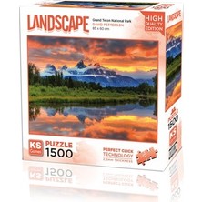 Esranın Dünyası 1500 Parça Grand Teton Ulusal Parkı Temalı Bulmaca