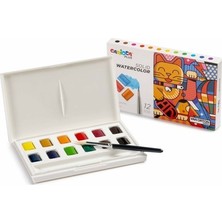 Esranın Dünyası 12'li Tablet Sulu Boya Seti ile Renkli Sanat Zamanı