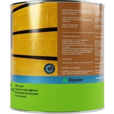 Esranın Dünyası Dış Mekan Yarı Şeffaf Ahşap Astar 2,5 Lt Renk Seçenekleriyle