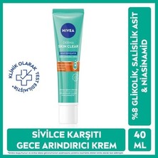 Esranın Dünyası Gece Arındırıcı Krem 40ML, %8 Glikolik Asit ile Etkili