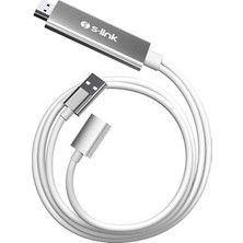 Esranın Dünyası Mobil Telefon Görüntü Aktarıcı Kablo ile HDMI Bağlantısı