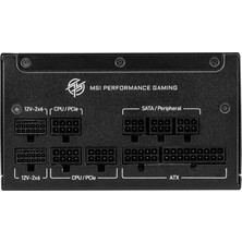 Esranın Dünyası Msı Mpg A1000GS Pcıe5 1000W 80+ Gold Power