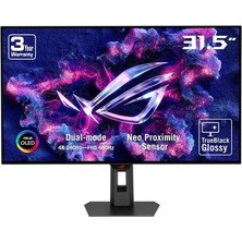 Esranın Dünyası Asus Rog Strıx XG32UCWMG 31.5 OLED Gamıng Dual Mode 3840X2160 0.03MS 4K -240Hz/ FHD-480Hz 1300CD Dp
