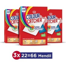 Esranın Dünyası Renk Koruyucu Mendil 22'li Paket 3 Adet 66 Yıkama Için Ultra