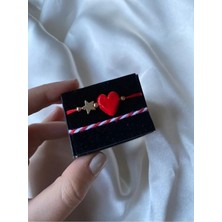 Ka Jewellery Murano Cam Kalpli Bileklik ve Marteniçka