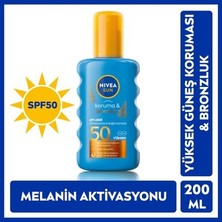 Esranın Dünyası Güneş Koruyucu & Bronzluk Sprey 200ML, Çok Yüksek Koruma
