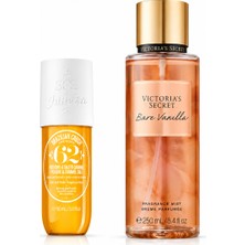 Victoria's Secret Bare Vanilla Vücut Spreyi 250 ml + Sol De Janerio Brazilian Crush Cheirosa 62 - Aura Online