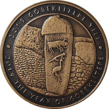 Urlanumis Göbeklitepe 2019 Darphane Hatıra Bronz Sertifikasız