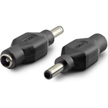 Uslucan Alışveriş Notebook Adaptör Ucu Çevirici 4.5*3.0 (M) To Bloc PIN10 (F) 10LU Paket Siyah HDX1339