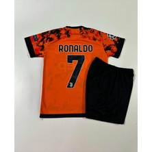 Breathless Juventus 2020/21 Sezonu Cristiano Ronaldo Çocuk Forması 2'li Set