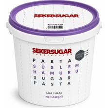 Şeker & Sugar Şeker Hamuru Lila 2,5 kg