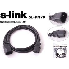 Esranın Dünyası S-Link SL-PM70 1.5m 0.75MM Monitör Power
