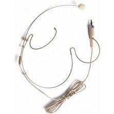 Mucize Çift Kulak Kancalı Kulaklık Mikrofon Headworn Mikrofo