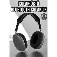 Teknodayım Teknocanmarketing P9 Plus Kulaklık Siyah Bluetooth Bağlantılı Kulak Üstü Kablosuz Anc Özelli�