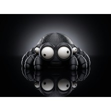 Demirhan3D 🕷️ Hareketli Gözlü Örümcek (Spider) Figürü – Eğlenceli ve Dikkat Çekici 3D Baskı Dekor