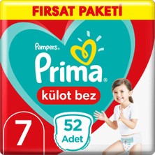 Prima Külot Bez Fırsat Paketi 7 Beden 52 Adet