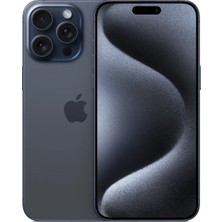 Yenilenmiş Apple iPhone 15 Pro Max 256 GB Mavi Titanyum (12 Ay Garantili) - A Grade