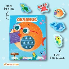 Esranın Dünyası Bi Kutu Oyun Benim Pop-It Kitabım - Okyanus (Ciltli) - Esra