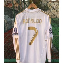 Breathless Real Madridd 2011/12 Sezonu Cristiano Ronaldo Nostalji Forması (White)