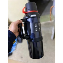 Eco Lounge Paslanmaz Çelik Siyah Termos 4 Litre Kutulu 48 Saat Yalıtım Süresi Gıda Temasına Uygun