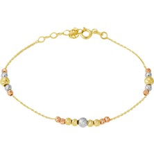Ily Jewelry Renkli Dorika Üç Toplu Bileklik
