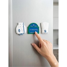 Mucize Ahçı Figürleri Buzdolabı Magnet - Özel Kolleksiyon Ürün - Fransız (Üçlü Set)