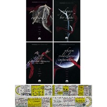 Martı Yayınları Pazarlıkçı Serisi 1-2-3-4 Set Laura Thalassa Rapsodi - Yabancı Bir Ilahi - Karanlık Harmoni - Akşam Yıldızlarının Imparatoru (Ciltli)